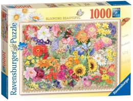 Ravensburger Puzzle 2D 1000 elementów: Kwitnące kwiaty 16762