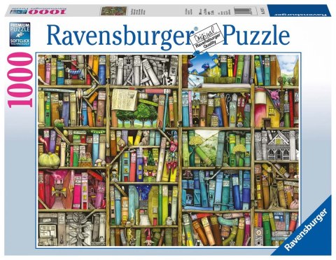 Ravensburger Puzzle 2D 1000 elementów: Magiczna półka na książki 19137