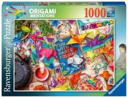 Ravensburger Puzzle 2D 1000 elementów: Medytacje z origami 16775