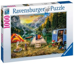 Ravensburger Puzzle 2D 1000 elementów: Na kempingu 16994