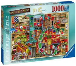 Ravensburger Puzzle 2D 1000 elementów: Niesamowity alfabet 