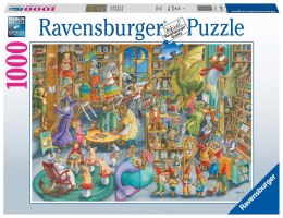 Ravensburger Puzzle 2D 1000 elementów: Północ w bibilotece 16455