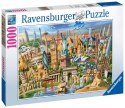 Ravensburger Puzzle 2D 1000 elementów: Słynne budowle 19890