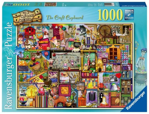 Ravensburger Puzzle 2D 1000 elementów: Szafka z rękodziełem 19412