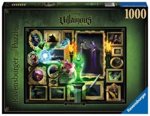 Ravensburger Puzzle 2D 1000 elementów: Villainous. Czarownica 15025