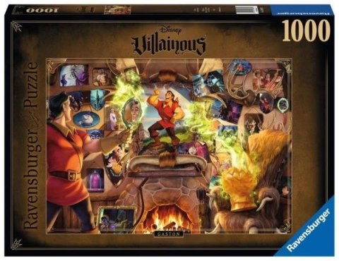 Ravensburger Puzzle 2D 1000 elementów: Villainous. Gaston 16889