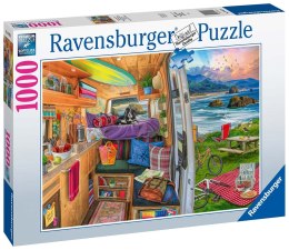 Ravensburger Puzzle 2D 1000 elementów: Widok z kampera 16457