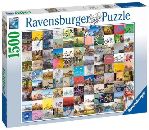 Ravensburger Puzzle 2D 1500 elementów: 99 rowerów 16007