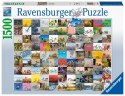 Ravensburger Puzzle 2D 1500 elementów: 99 rowerów 16007