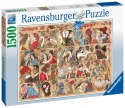 Ravensburger Puzzle 2D 1500 elementów: Historia miłości 16973