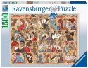 Ravensburger Puzzle 2D 1500 elementów: Historia miłości 16973