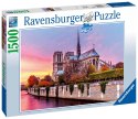 Ravensburger Puzzle 2D 1500 elementów: Katedra Notre Dame 16345