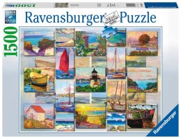 Ravensburger Puzzle 2D 1500 elementów: Kolaż wybrzeża 16820