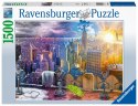 Ravensburger Puzzle 2D 1500 elementów: Nowy Jork w lecie i zimie 16008