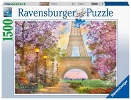 Ravensburger Puzzle 2D 1500 elementów: Paryski romans 16000