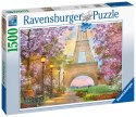 Ravensburger Puzzle 2D 1500 elementów: Paryski romans 16000