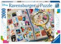 Ravensburger Puzzle 2D 2000 elementów: Kolekcja znaczków pocztowych 16706