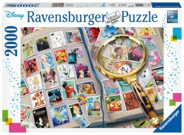 Ravensburger Puzzle 2D 2000 elementów: Kolekcja znaczków pocztowych 16706