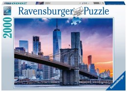 Ravensburger Puzzle 2D 2000 elementów: Panorama Nowego Jorku 16011