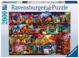 Ravensburger Puzzle 2D 2000 elementów: Świat książek 16685