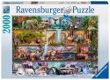 Ravensburger Puzzle 2D 2000 elementów: Świat zwierząt 16652