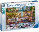 Ravensburger Puzzle 2D 2000 elementów: Świat zwierząt 16652