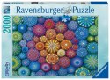 Ravensburger Puzzle 2D 2000 elementów: Tęczowe mandale 17134