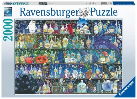 Ravensburger Puzzle 2D 2000 elementów: Trucizny i mikstury 16010