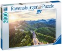 Ravensburger Puzzle 2D 2000 elementów: Wielki Mur Chiński 17114