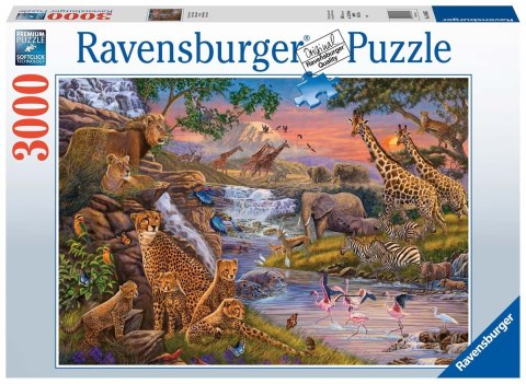 Ravensburger Puzzle 2D 3000 elementów: Królestwo zwięrząt 16465