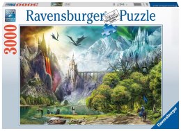 Ravensburger Puzzle 2D 3000 elementów: Panowanie smoków 16462