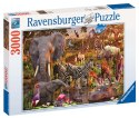 Ravensburger Puzzle 2D 3000 elementów: Zwierzęta Afryki 17037