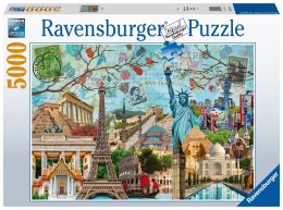 Ravensburger Puzzle 2D 5000 elementów: Duże miasto 17118