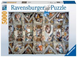 Ravensburger Puzzle 2D 5000 elementów: Freski kaplicy sykstyńskiej 17429