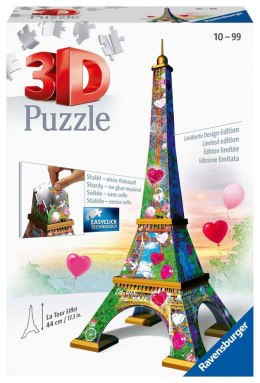Ravensburger Puzzle 3D Budynki: Wieża Eiffla Love Edition 216 elementów 11183