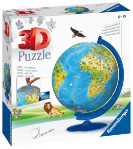 Ravensburger Puzzle 3D Kula: Dziecinny globus 180 elementów 12338