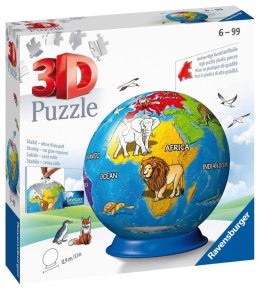 Ravensburger Puzzle 3D Kula: Dziecinny globus 72 elementy 11840