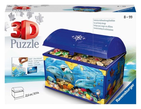 Ravensburger Puzzle 3D Podwodna szkatułka 216 elementów 11174