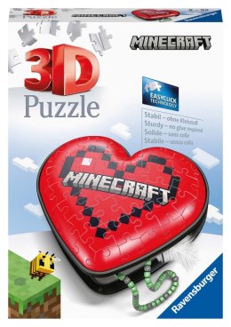 Ravensburger Puzzle 3D Serce Minecraft 54 elementy 11285