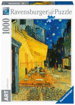 Ravensburger Puzzle dla dorosłych 2D: 1000 elementów ART Collection - Taras kawiarni w nocy 15373