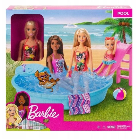 Barbie Lalka + basen