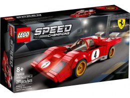 Klocki LEGO 76906 Speed Champions 1970 Ferrari 512 M 8+