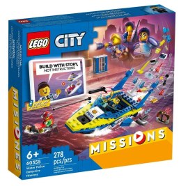 Klocki Lego CITY 60355 Śledztwa wodnej policji 6+