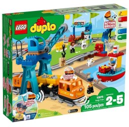 Klocki Lego DUPLO 10875 Pociąg towarowy