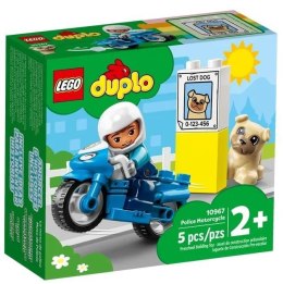 Klocki Lego DUPLO 10967 Motocykl policyjny 2+