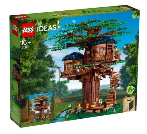 Lego IDEAS 21318 Domek na drzewie - klocki LEGO