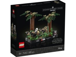 Klocki Lego STAR WARS 75353 Diorama: pościg na ścigaczu przez Endor 18+