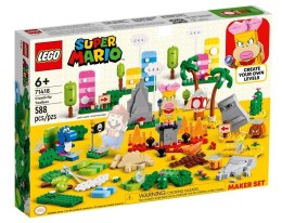 Klocki Lego SUPER MARIO 71418 Kreatywna skrzyneczka - zestaw twórcy 6+