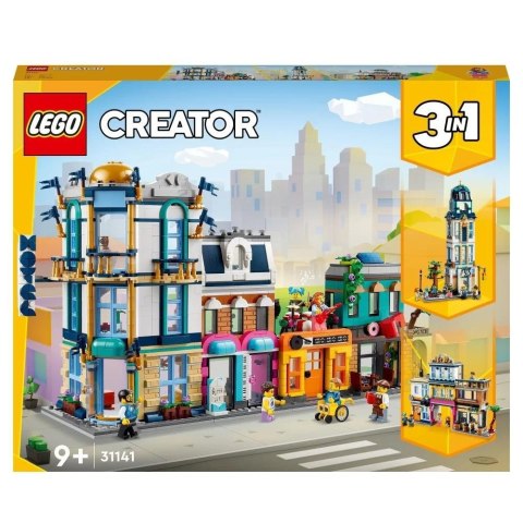 Klocki Lego CREATOR 31141 Główna ulica 3w1 9+