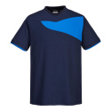 t-shirt roboczy PW2 PW211 Portwest granatowo-niebieski